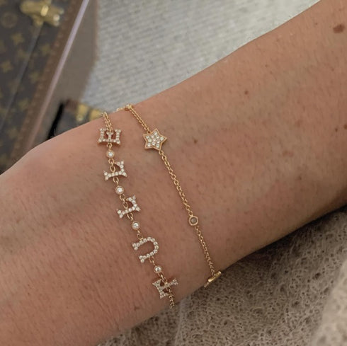 Alphabet Armbånd